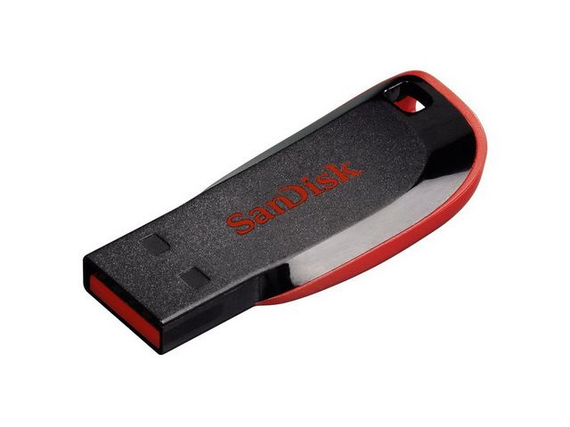 SanDisk 32GB Cruzer Blade USB 2.0 Flash Drive