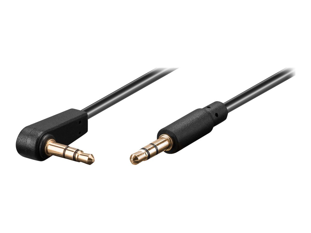 MicroConnect Audio Cable - 3.5mm Stereo Male to Male - 1.5m - Shielded