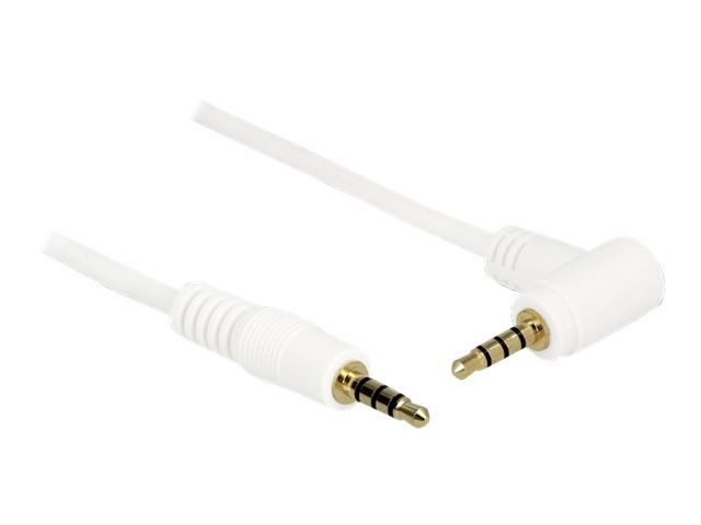 Delock Audio Cable - 50cm, White