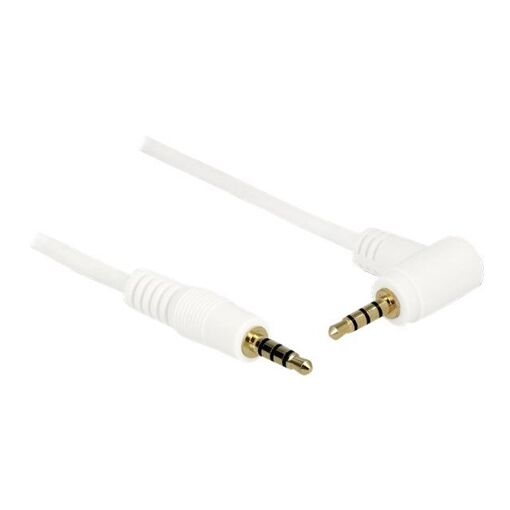 Cable de audio Delock - 50 cm, Blanco