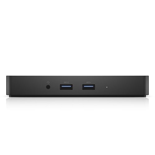 Estación de acoplamiento Dell WD15 - Puerto USB-C - VGA, HDMI, Mini DP - 1 Gbps - 180W - Para portátiles Dell 2 en 1