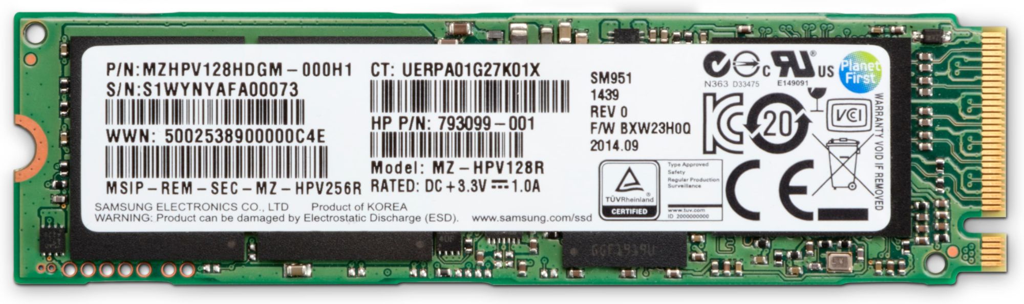 HP Z Turbo Drive 512GB SSD Module (1PD51AA)