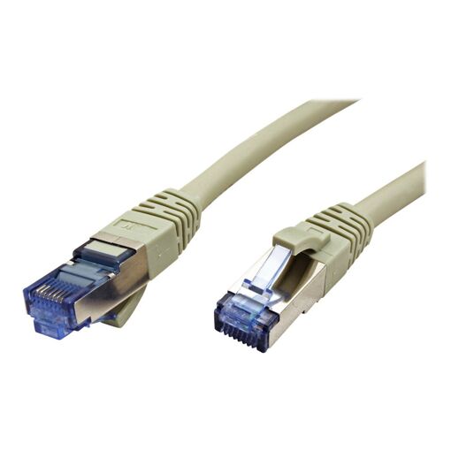 Secomp CAT 6a SFTP Cable, 3m, RJ-45 (M) to RJ-45 (M), Grey