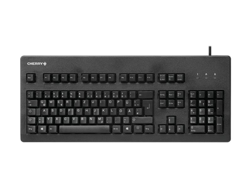 Cherry G80-3000 German Keyboard - Black