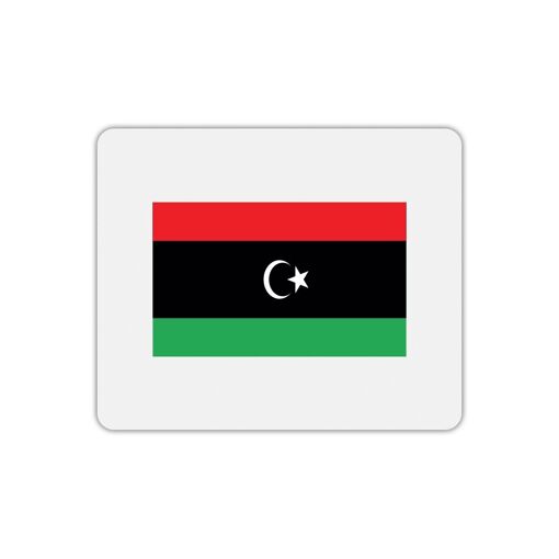 Mygoodprice Rectangle Mouse Pad - Libya Flag