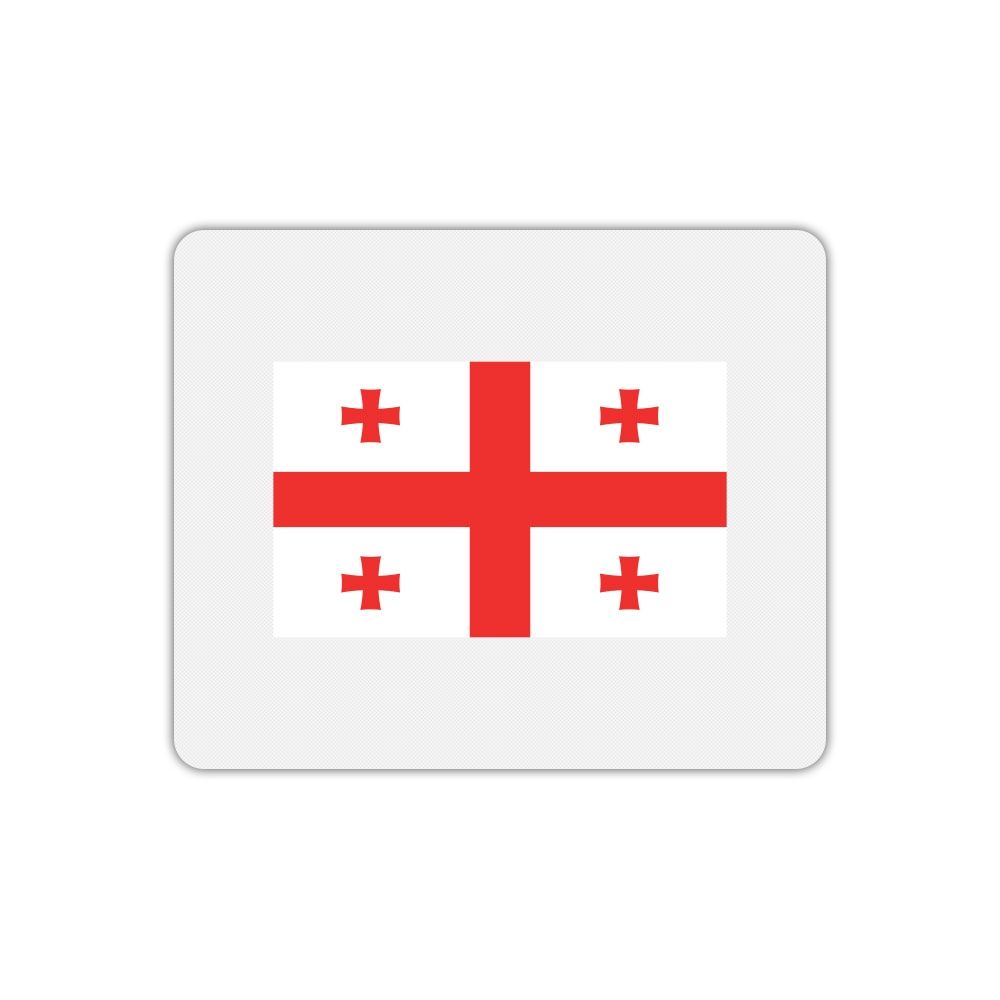 Tapis de souris rectangulaire imprimé drapeau de Géorgie - Mygoodprice