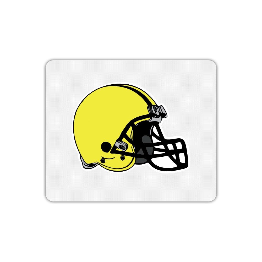 Mygoodprice Mouse Pad - Football Helmet Print (Rectangle, Size: L, Color: Black, Capacity: N/A)