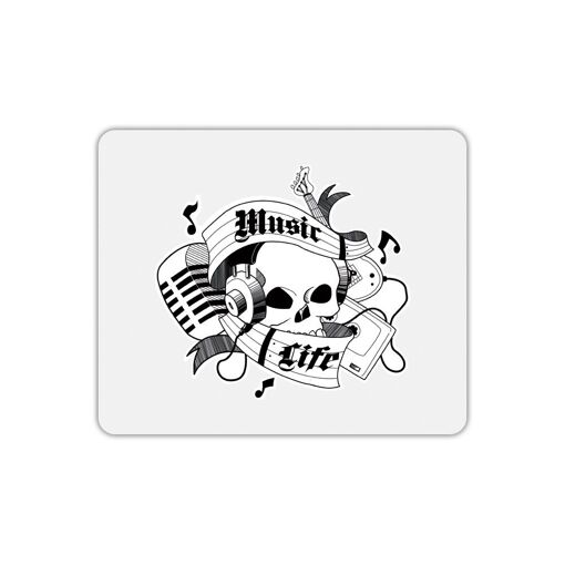 Mygoodprice Skull Head Rectangle Mouse Pad