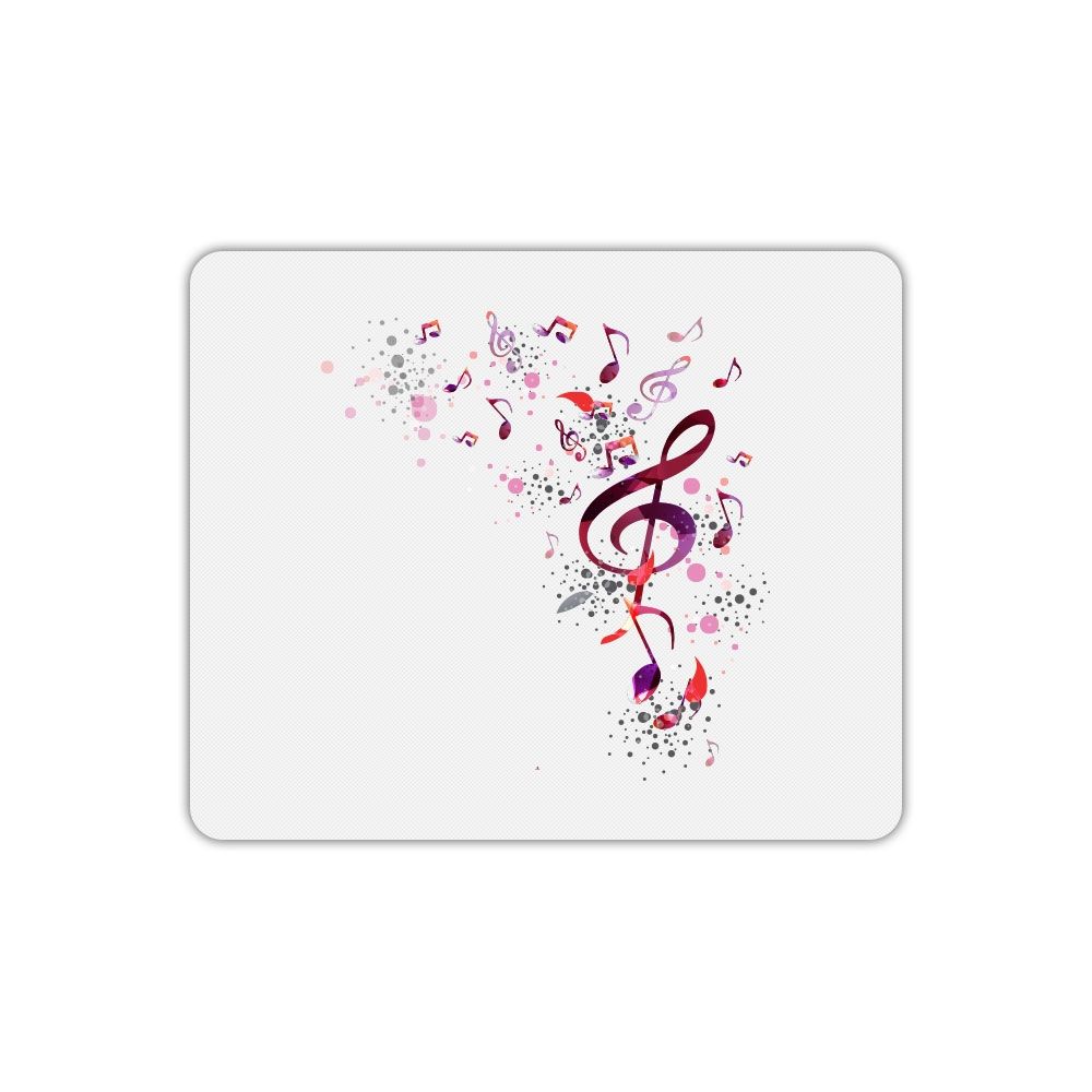 Mygoodprice Mouse Pad - Rectangle Music Notes