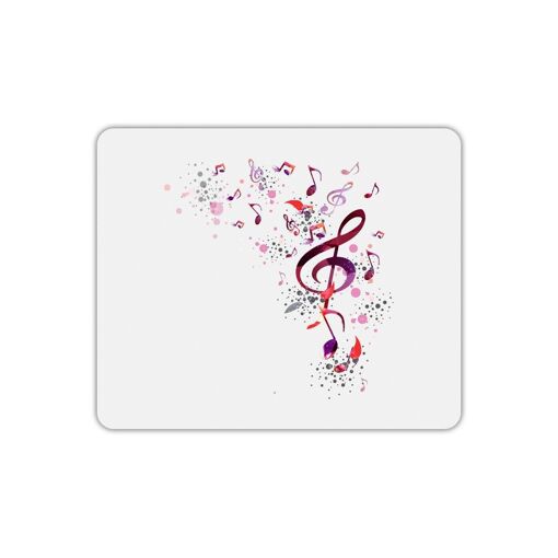 Mygoodprice Mouse Pad - Rectangle Music Notes