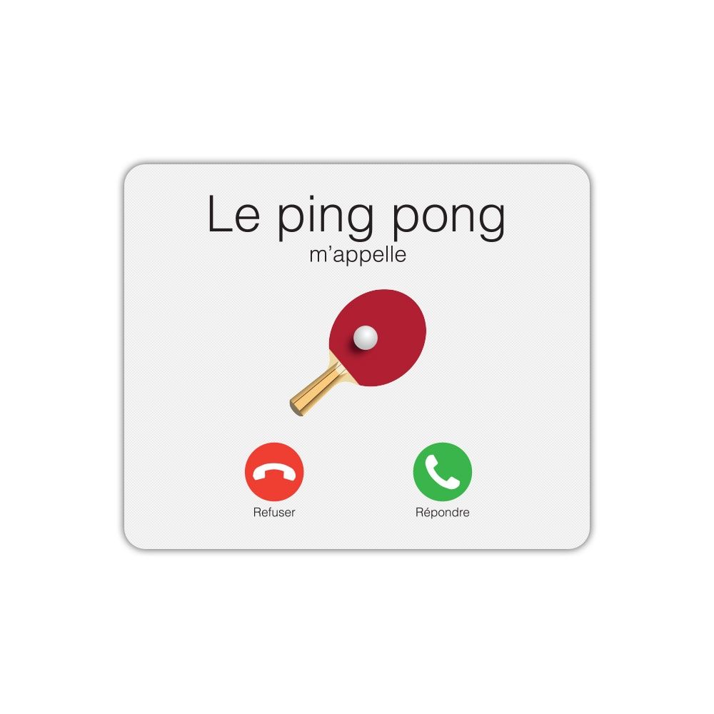 Mygoodprice Rectangle Mouse Pad - Ping Pong Calling
