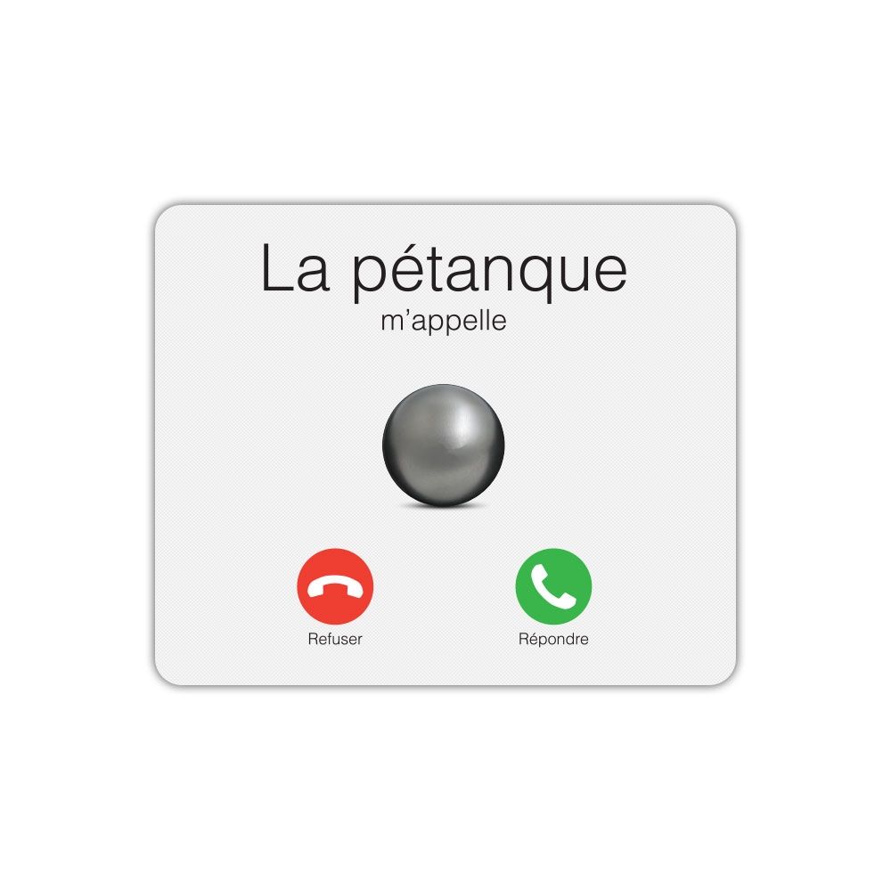 Mygoodprice Rectangle Mouse Pad - Petanque Calls Me