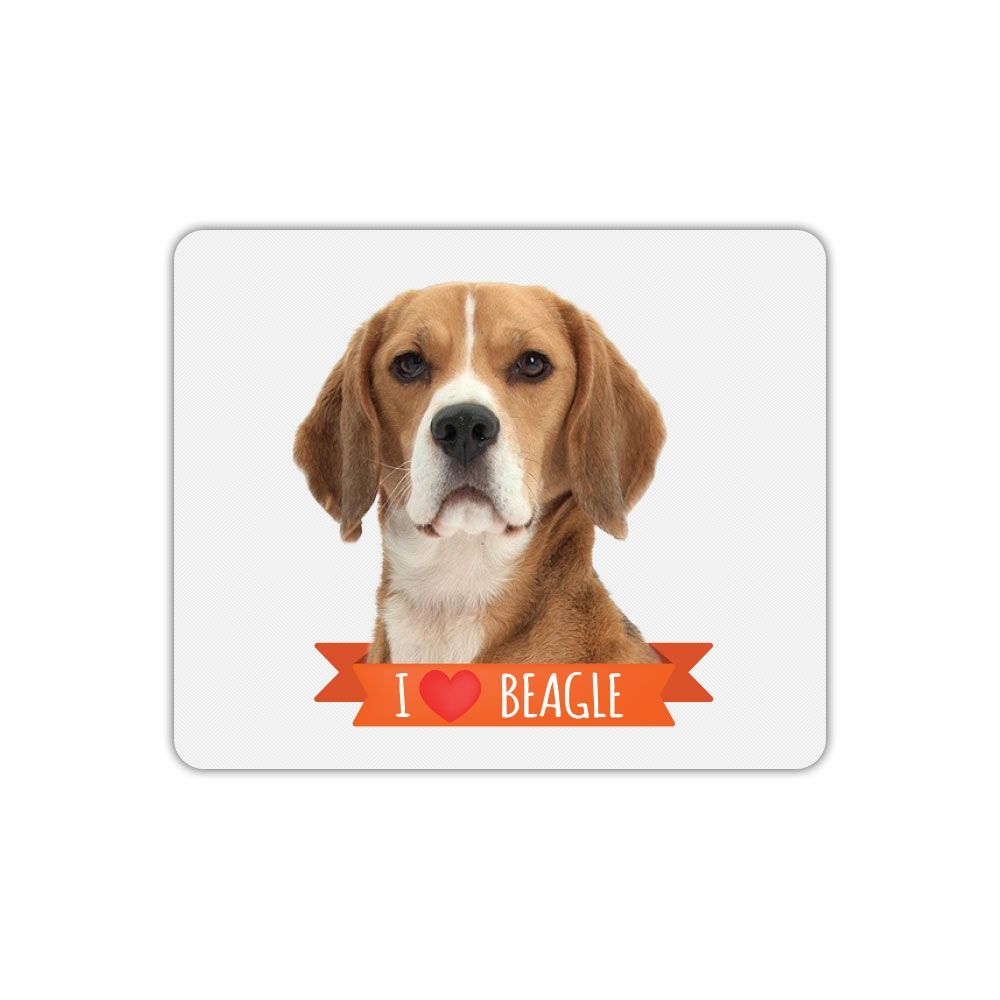 Mygoodprice Rectangle Mouse Pad - Beagle Print