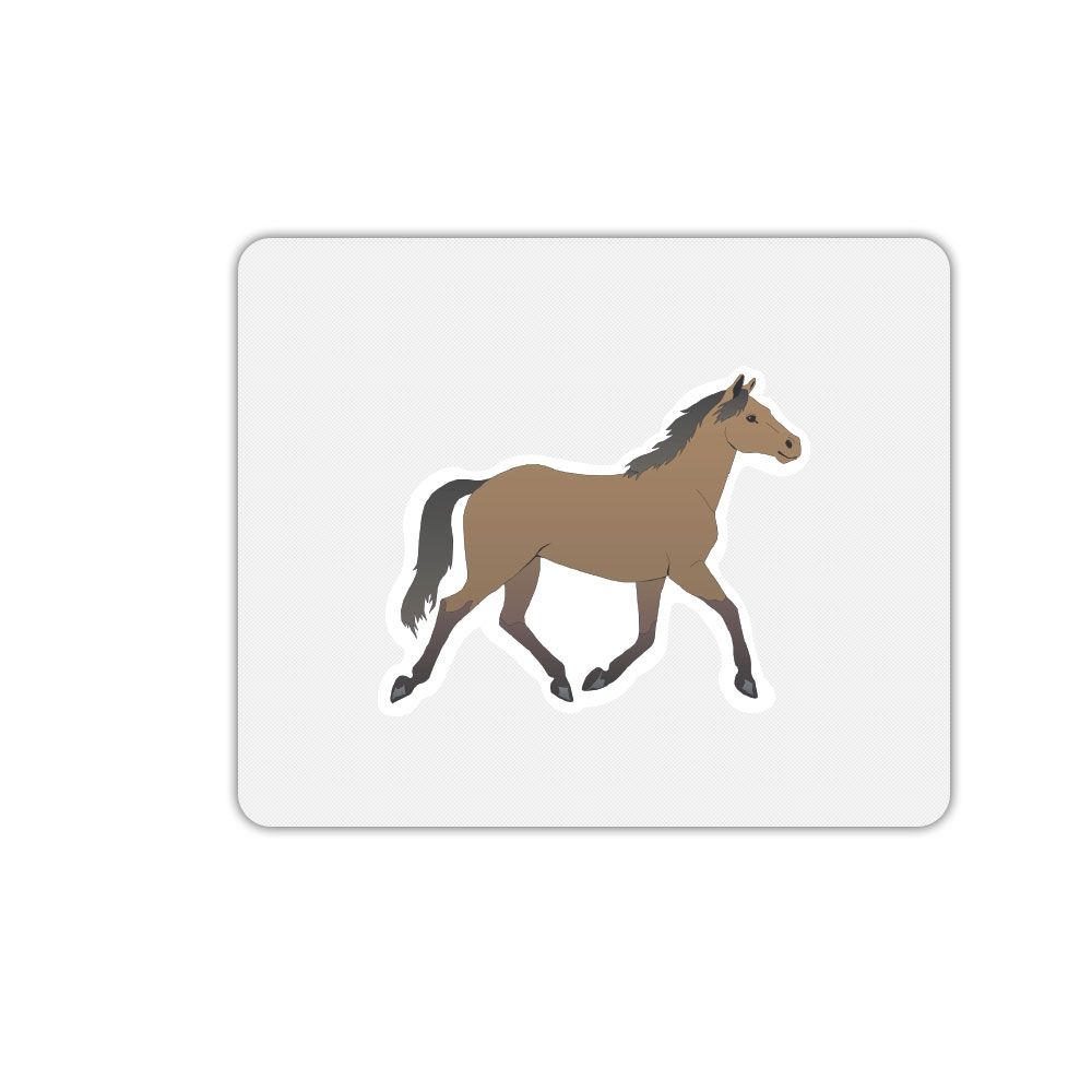 Mygoodprice Rectangle Horse Print Mouse Pad