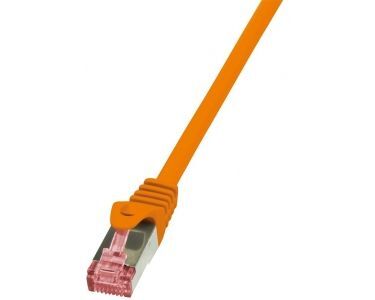 Cable Ethernet LogiLink PrimeLine 2direct - CAT 6, SFTP, PiMF, RJ-45 (M) a RJ-45 (M), 20m - Naranja