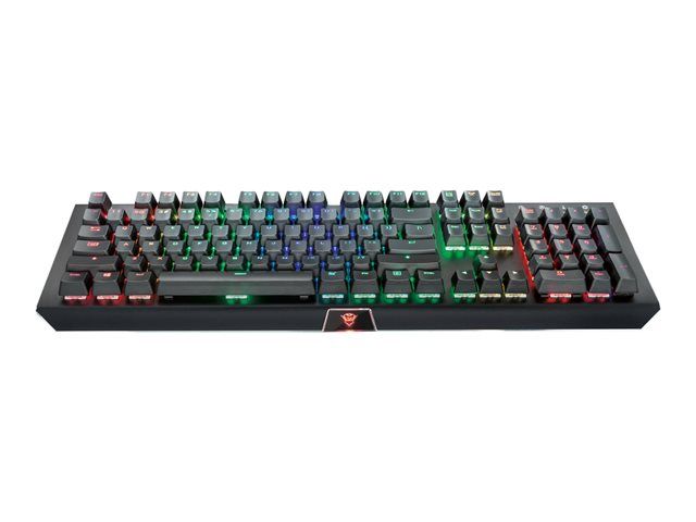 Trust GXT 890 Cada Keyboard - Backlit - USB - QWERTY - English - Outemu Red Switch