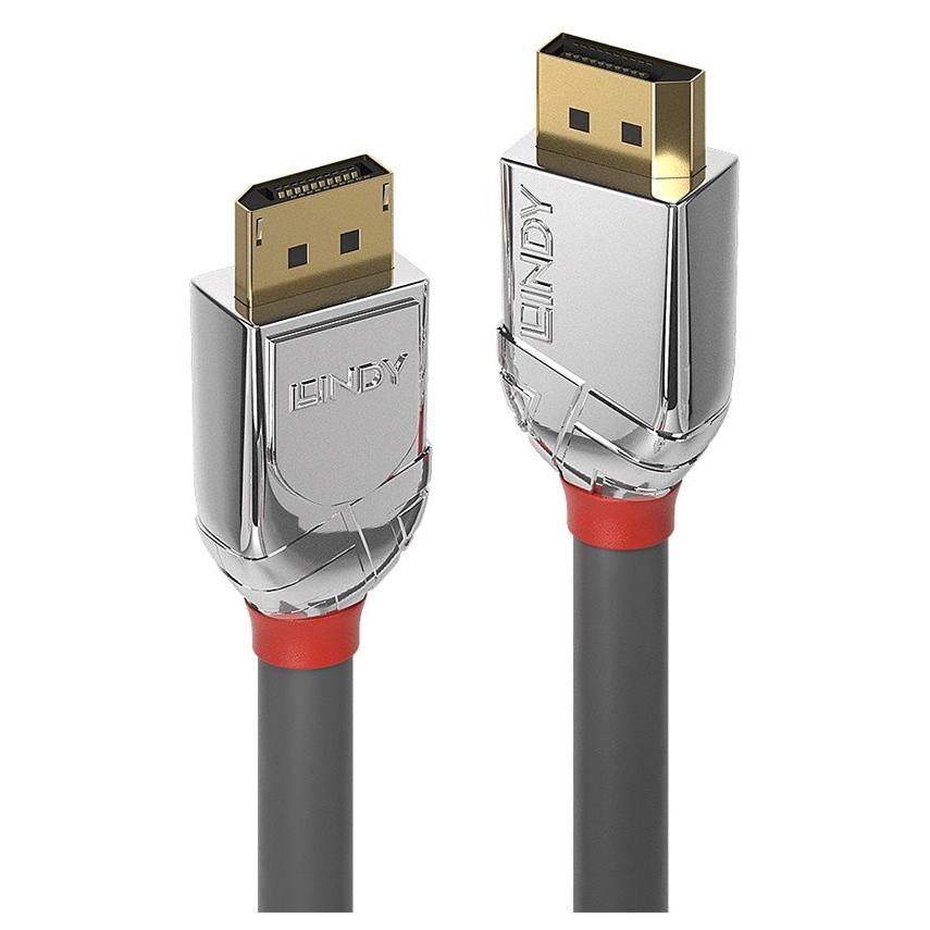 Lindy DisplayPort Cable - 5m, Round, 4K Support