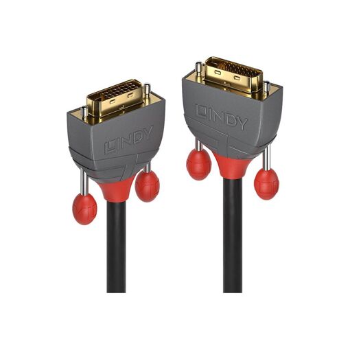 Lindy Anthra Line DVI Cable - Dual Connector - 3m, Black