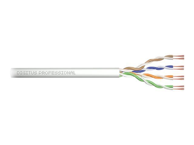 Cable Digitus Profesional UTP CAT 5e - Gris (1000 pies) 