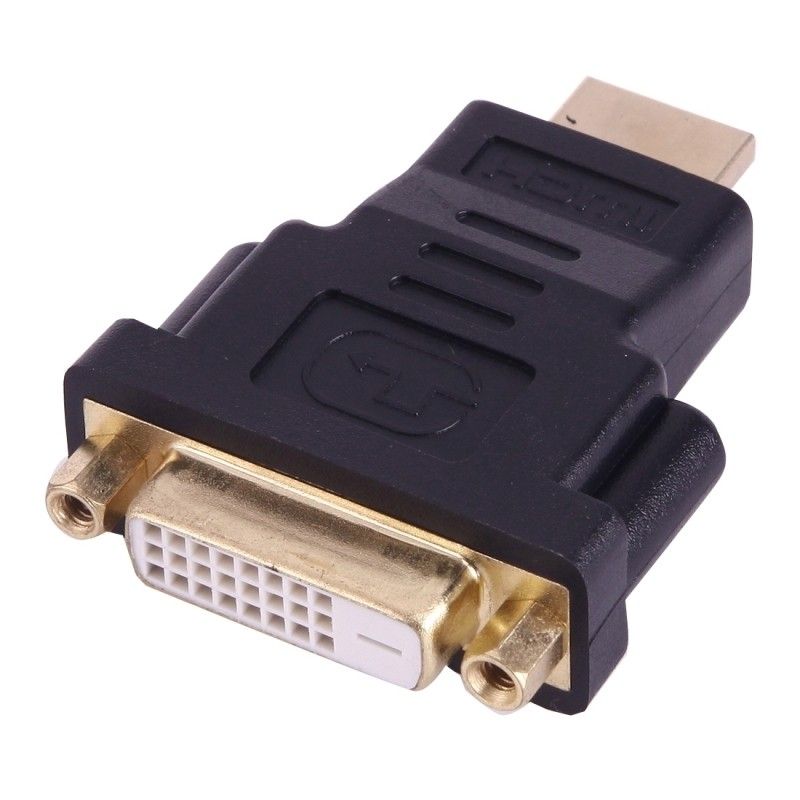 Wewoo HDMI 19-Pin Male to DVI 24+1-Pin Female Adapter