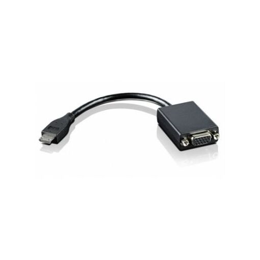 Lenovo Video Adapter - 20cm HD-15 (VGA) Female to Mini HDMI Type C Male