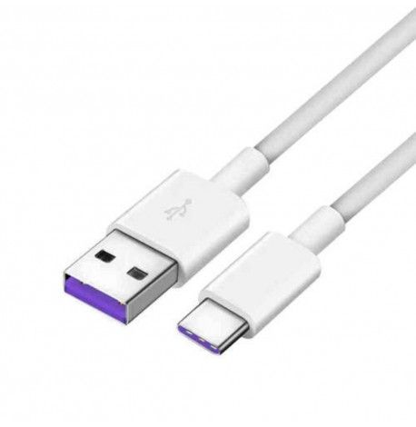 Cable de datos Huawei Tipo-C USB 3.1 128 GB Blanco
