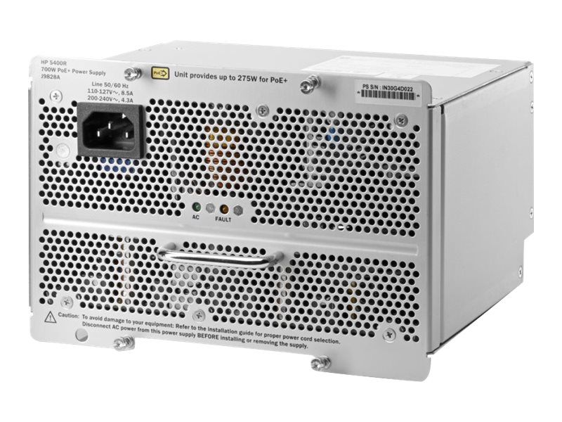 HP Power Supply (Hot-Swappable Module) - 700W - for HPE Aruba 5406R, 5406R 8-port, 5412R, 5412R 92
