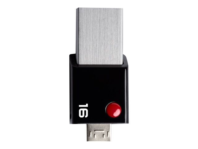 Dexxon Mobile & Go USB Drive - 16GB - USB 3.0/Micro USB