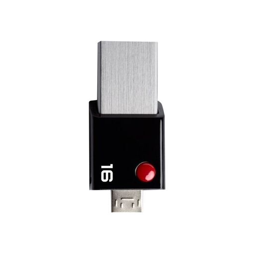 Dexxon Mobile & Go USB Drive - 16GB - USB 3.0/Micro USB
