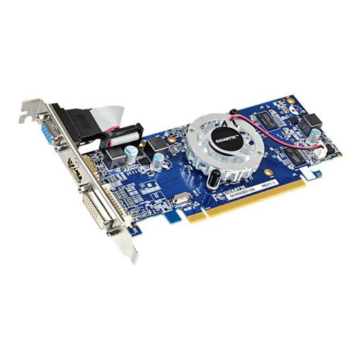 Carte graphique Gigabyte Radeon R5 230 - 1 Go DDR3 - PCIe 2.1 profil bas x16 - DVI, D-Sub, HDMI