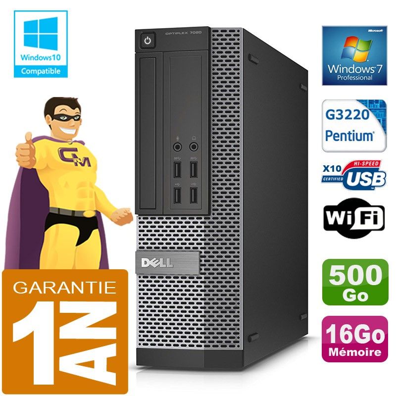 Dell 7020 SFF Desktop Computer