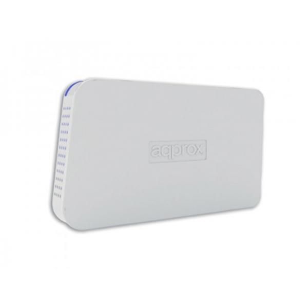 Approx! External HDD 2.5 SATA-USB 2.0 Case, White