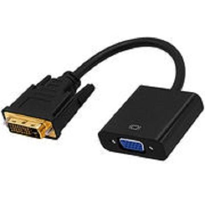 Adapt VGA Female to DVI Male Cable 24+1, 15 cm