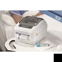 Zebra GK420d Label Printer - Healthcare - Direct Thermal - Roll (10.8 cm) - 203 dpi - Up to 127 mm/sec - USB, LAN