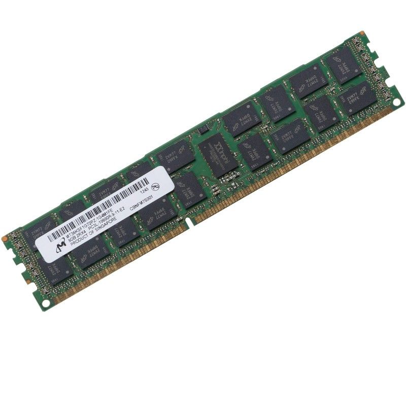 Mémoire Micron 8 Go DDR3 ECC enregistrée pour serveur (MT36KSF1G72PZ-1G4M1FE)