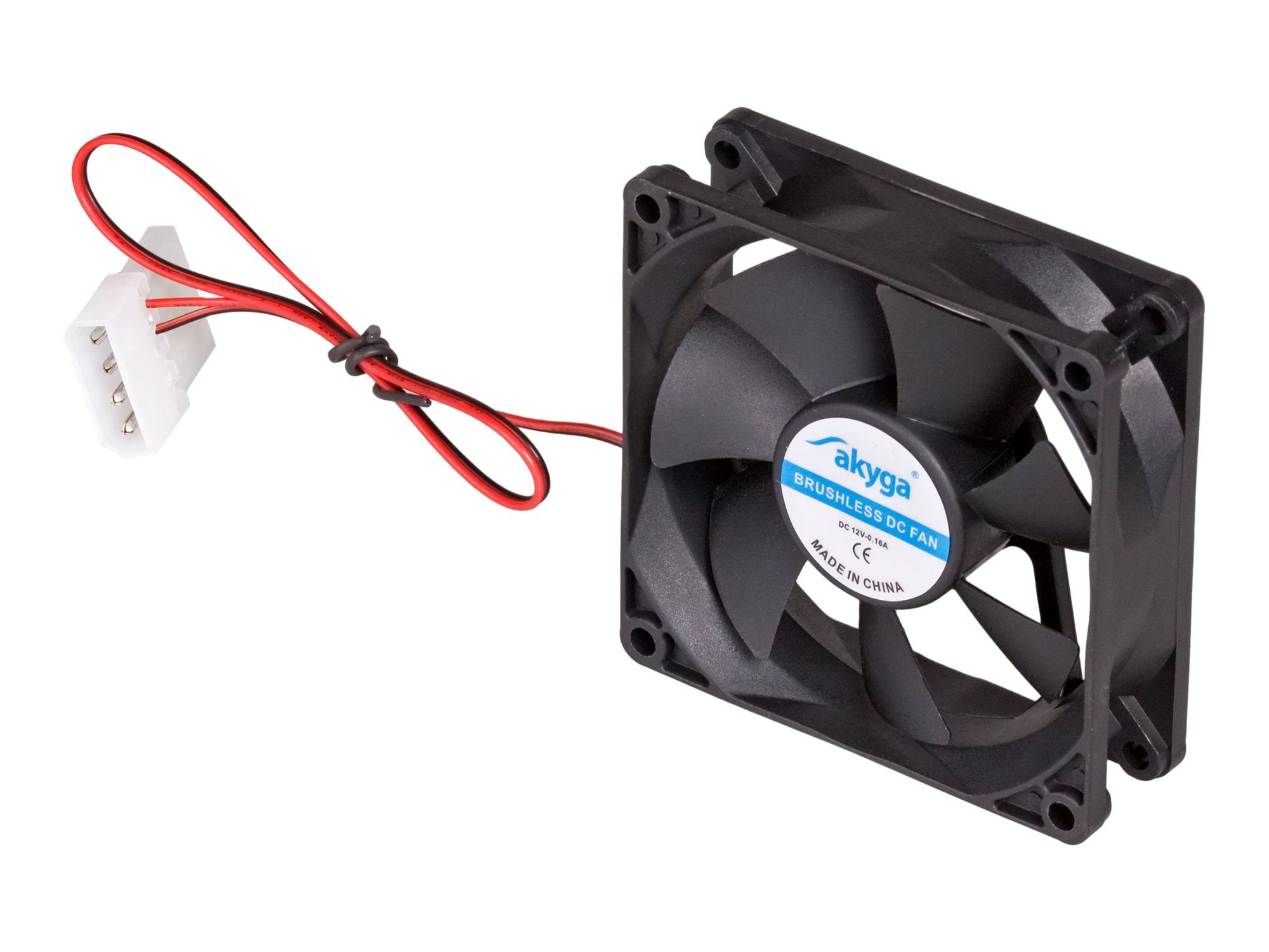 Akyga AW-8A Black 80mm Fan
