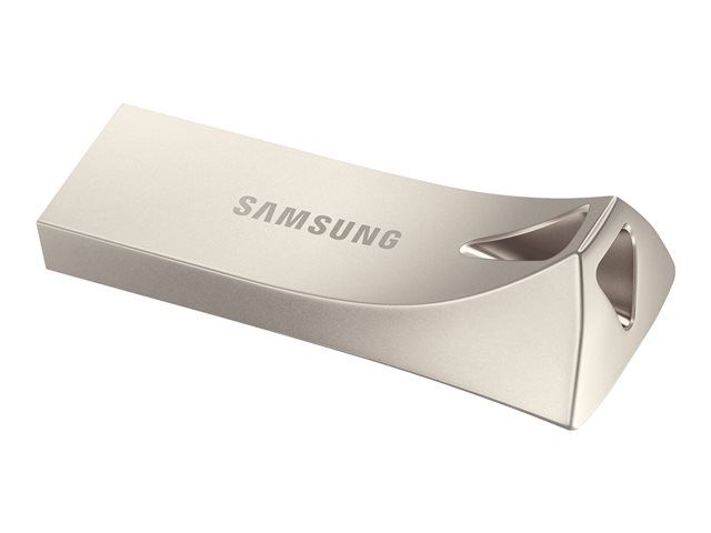 Samsung BAR Plus 128GB USB Drive - Silver Champagne