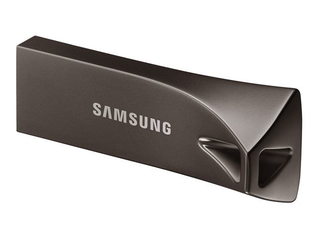 Clé USB Samsung BAR Plus 128 Go, USB 3.1 Gen 1, gris titane