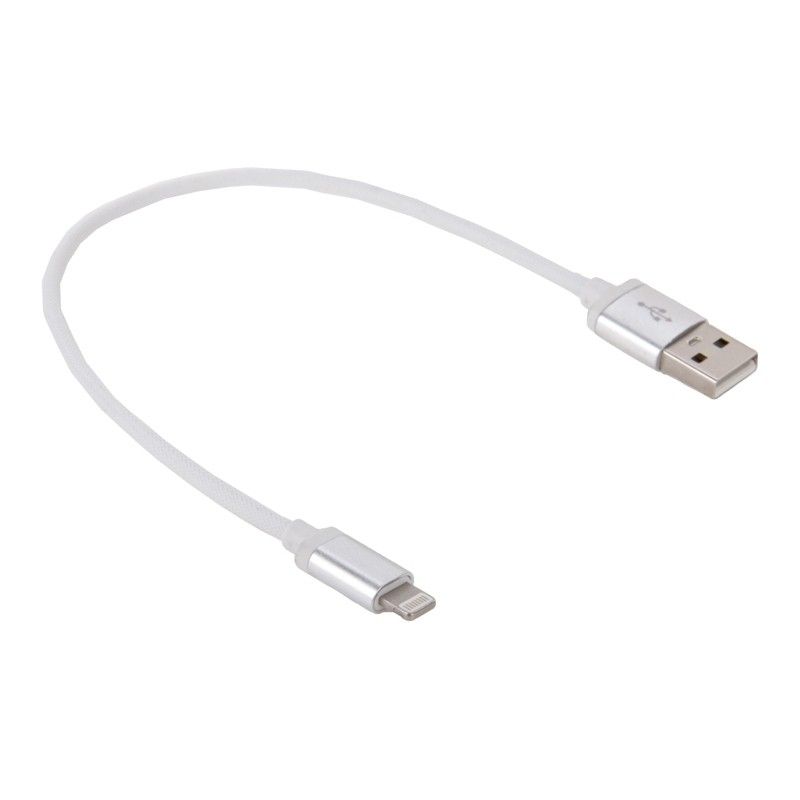 Cable de datos/carga Lightning a USB Weweo, 1m, blanco