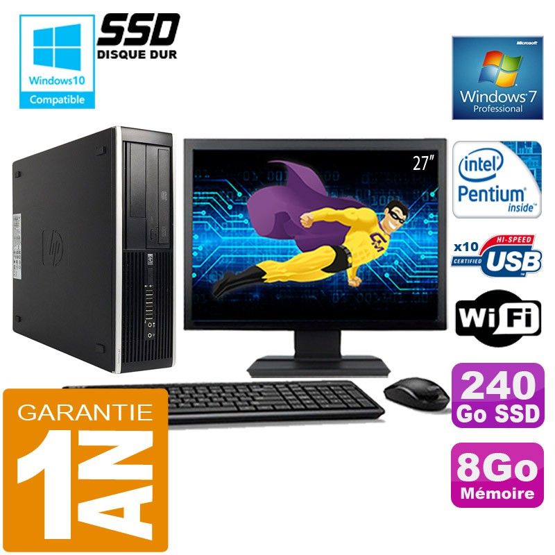 Ordinateur de bureau HP Compaq 8300 SFF