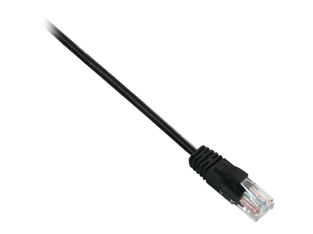 V7 Network Cable - 2m UTP CAT 6 - Black (Male RJ-45 to Male RJ-45)