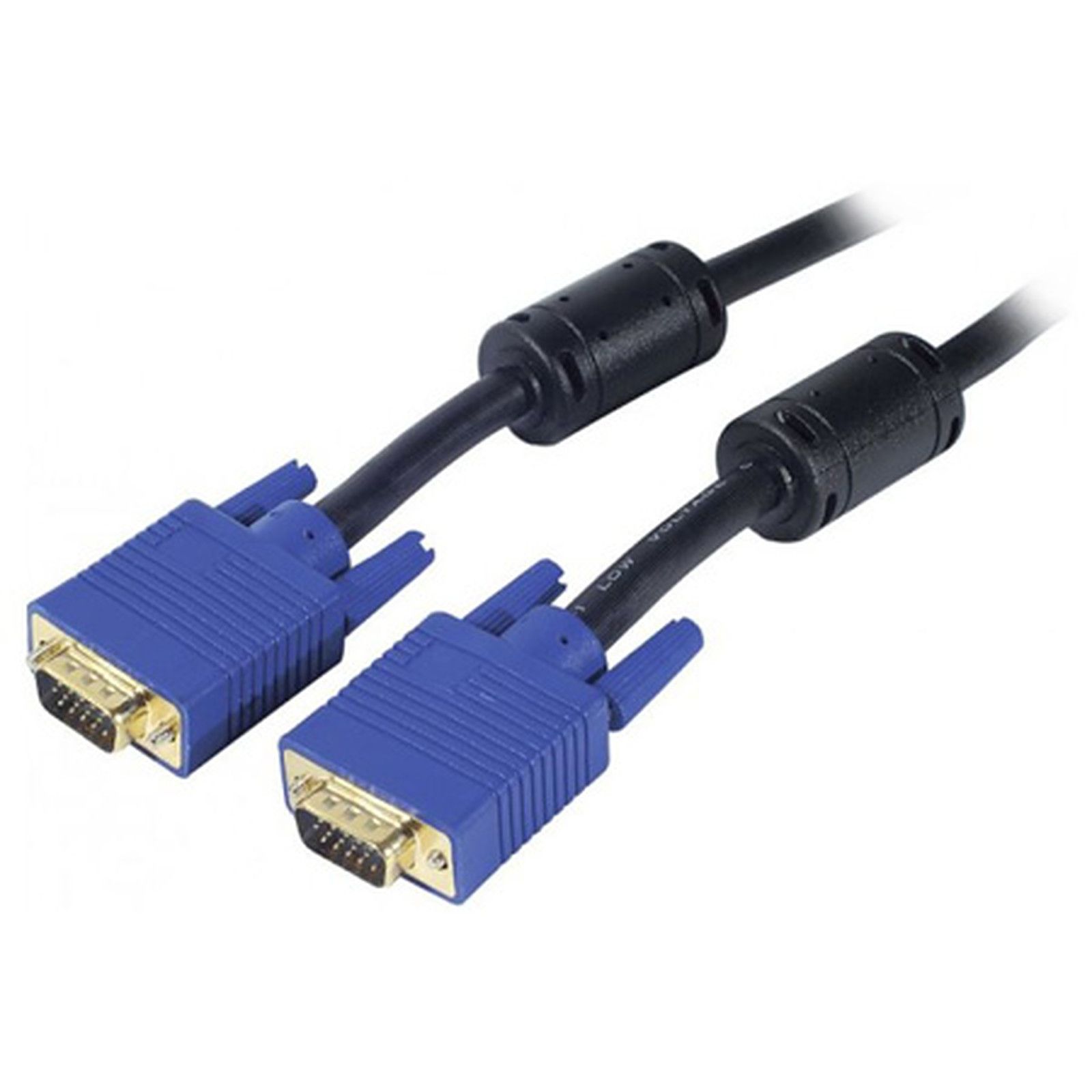 CUC Premium VGA Cable - 20ft - Black