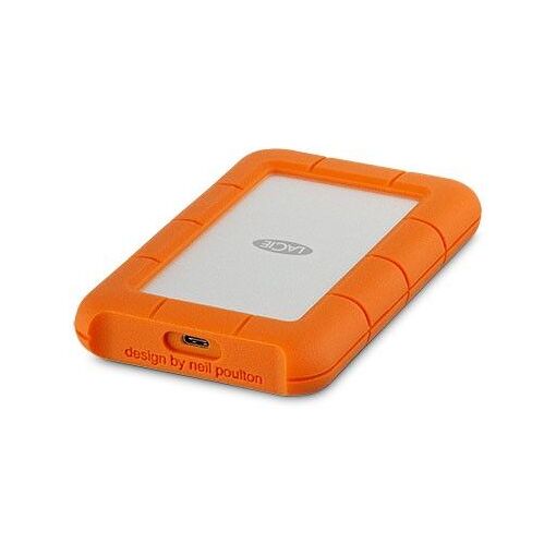 Lacie Rugged USB-C External Hard Drive 4TB