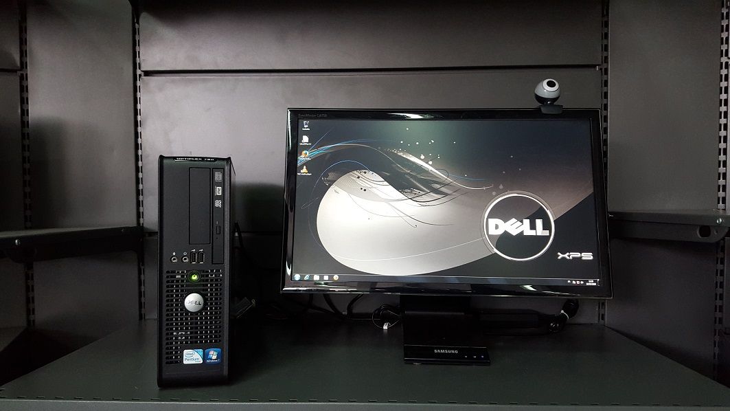Dell Optiplex 760 - Intel Pentium Dual Core E5200, 2.5GHz, 2048MB RAM, 80GB Hard Drive, DVD±RW, SFF, Windows 7 Home Premium 64-bit