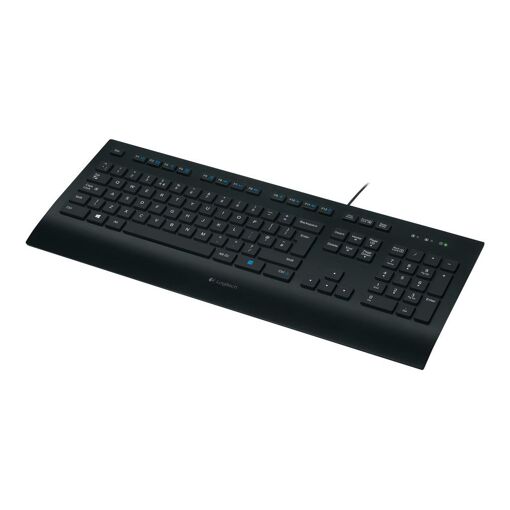 Teclado Logitech K280e - USB - Alemán - Negro