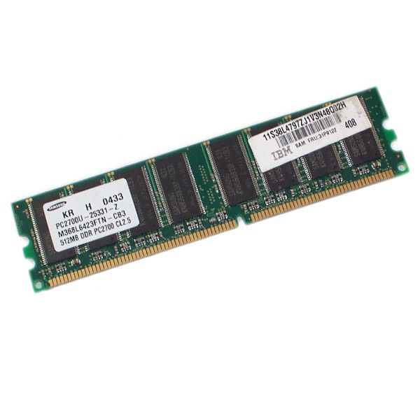 Samsung 512MB DDR1 RAM (M368L6423FTN-CB3)