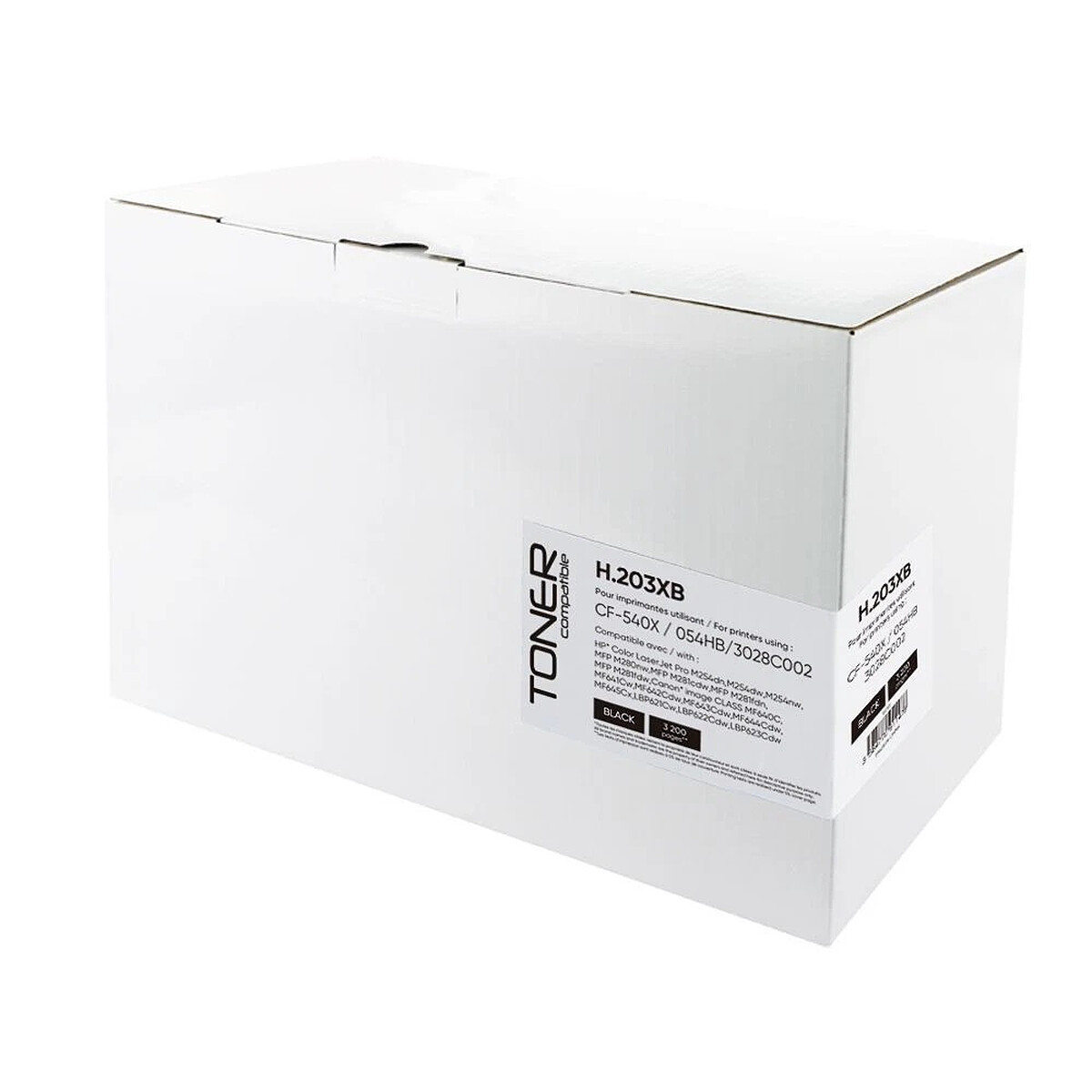 Toner compatible HP 203X CF540X (Noir)