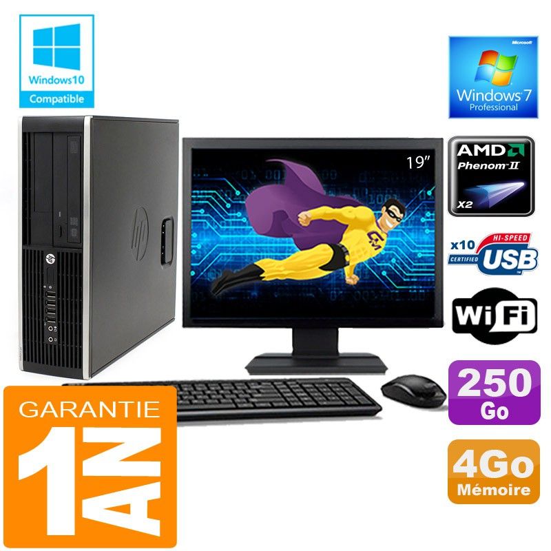Ordinateur de bureau HP Compaq 6005 Pro SFF