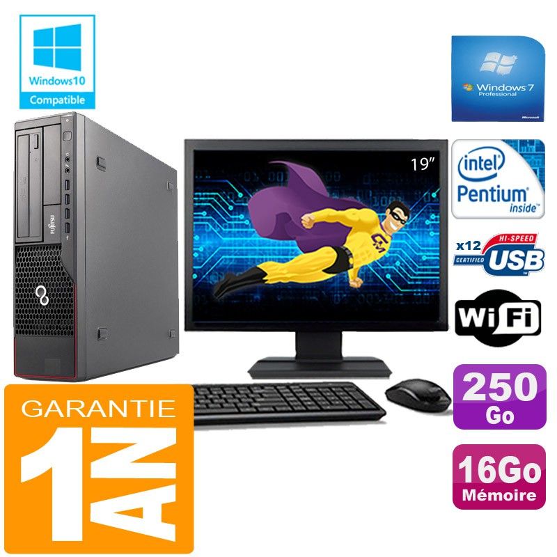Fujitsu Esprimo E700 E90+ SFF Desktop Computer