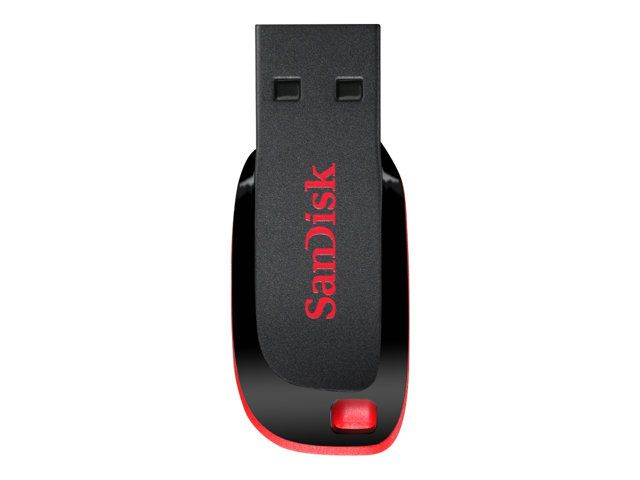 SanDisk Cruzer Blade - USB Flash Drive - 32GB - USB 2.0 - Electric Green